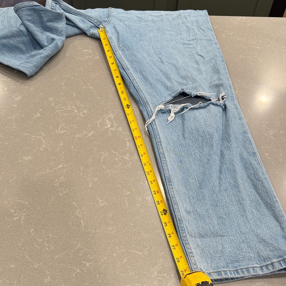 Abercrombie & Fitch Light Blue High Rise Women Jeans - Picture 5 of 7